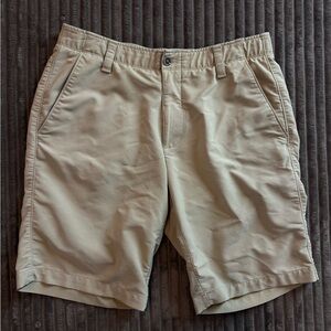 Under Armour Men's Khaki Flat Front Shorts